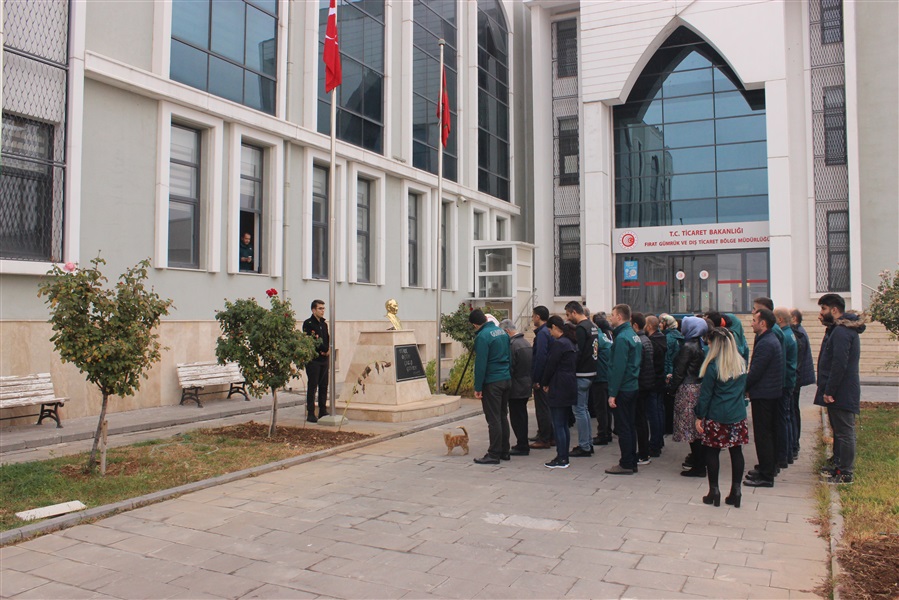 Bölge Müdürlüğümüzde 10 Kasım Atatürk’ü Anma Günü Töreni Gerçekleştirildi